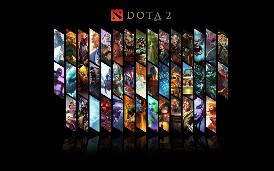 dota2 wallpaper all heros